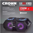 Parlante Portatil Bluetooth Crown Mustang Djs-650bt 800w Usb 