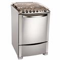 Cocina A Gas Electrolux 56stx 4 Hornallas Con Grill 