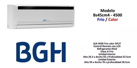 Aire Acondicionado Bgh Split 5500w Frio Calor 