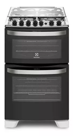 Cocina 56cm Inox Doble Horno Electrolux 56deb