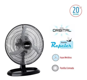 Ventilador Turbo 18 Liliana Vvotr18 Orbital Con Repeler