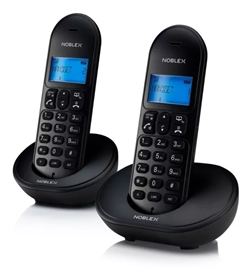 Teléfonos 2 Inalámbricos Noblex Ndt 4000 Tw Con Manos Libres DUO