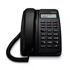 Telefono Philips De Mesa Crd150 B/77 Manos Libres Negro