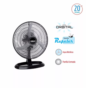 Turbo Ventilador Liliana 20 Votr20 Motor 90w Orbita CON REPELER