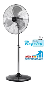 VENTILADORES LILIANA DE PIE 22 VVPC22   Con Repeler