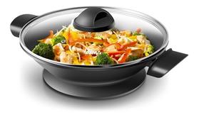 Wok Electrico Atma 1300w Antiadherente Pg4810 