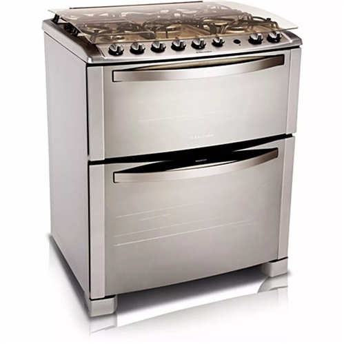 Cocina Electrolux 76dtx 76 CMS DOBLE HORNO GAS - Cosmo Cocina-Cocina  Electrolux 76dtx 76 CMS DOBLE HORNO GAS